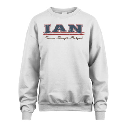 The Man The Myth The Legend Vintage Shirt IAN M1-6
