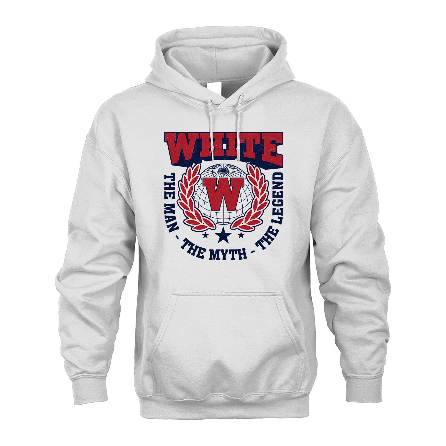 The Man The Myth The Legend Logo Shirt WHITE M1-30