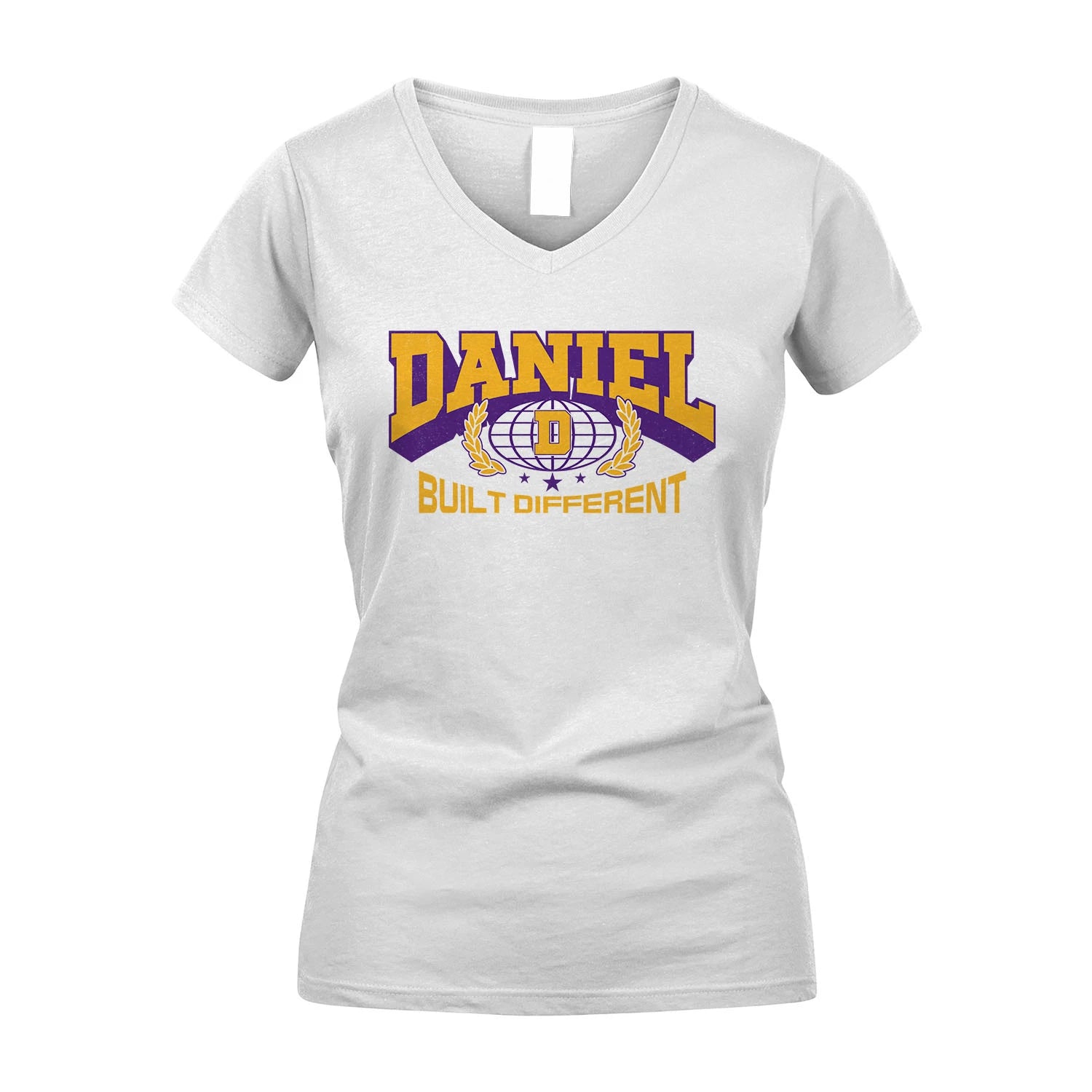 Your Name Built Different Sporty Shirt DANIEL M1-32