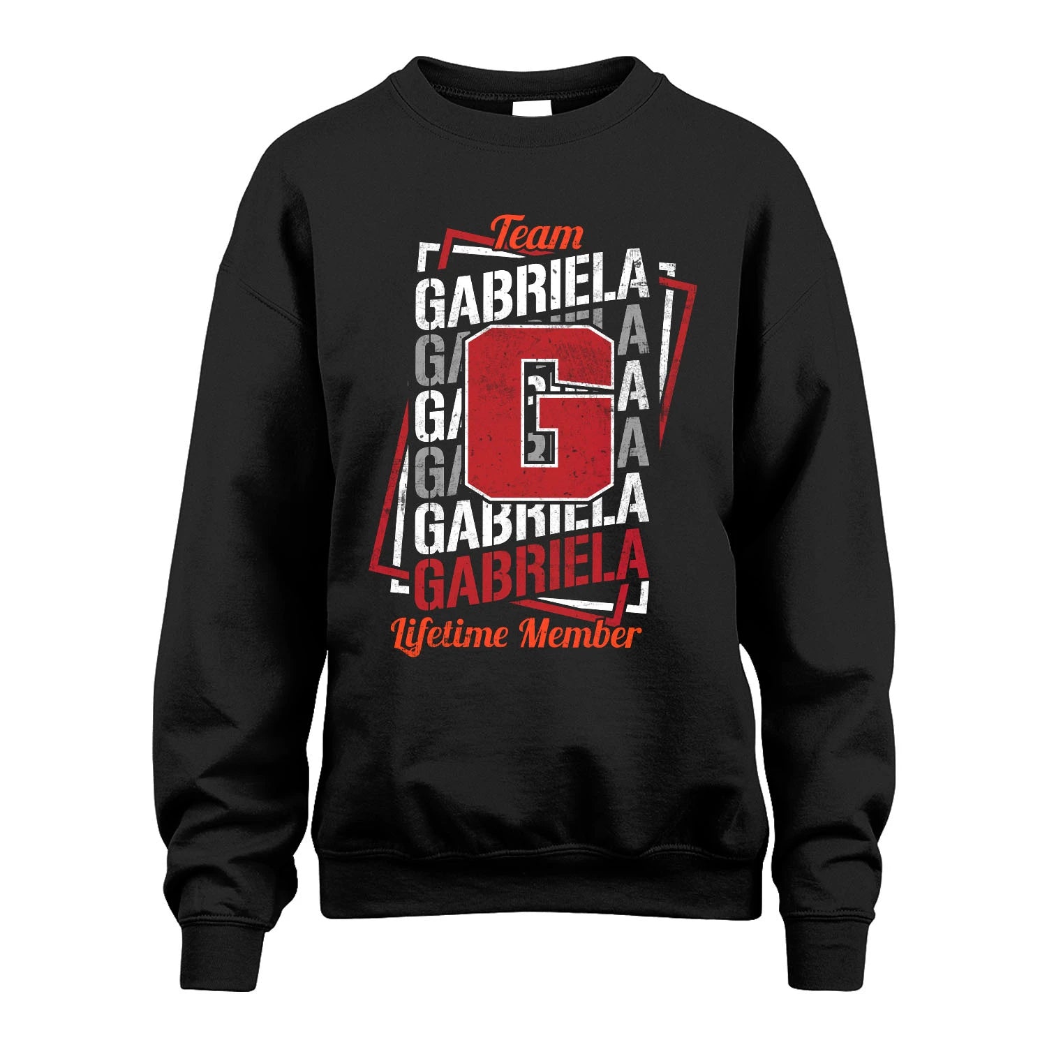 Team Your Name Lifetime Member Sporty Shirt GABRIELA M1-25