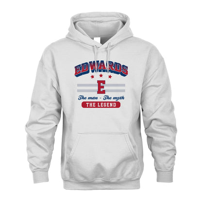 The Man The Myth The Legend With Your Name Shirt EDWARDS M1-35