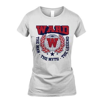 The Man The Myth The Legend Logo Shirt WARD M1-30