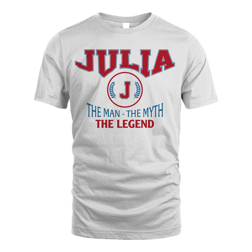 The Man The Myth The Legend Jet Style Shirt JULIA M1-9