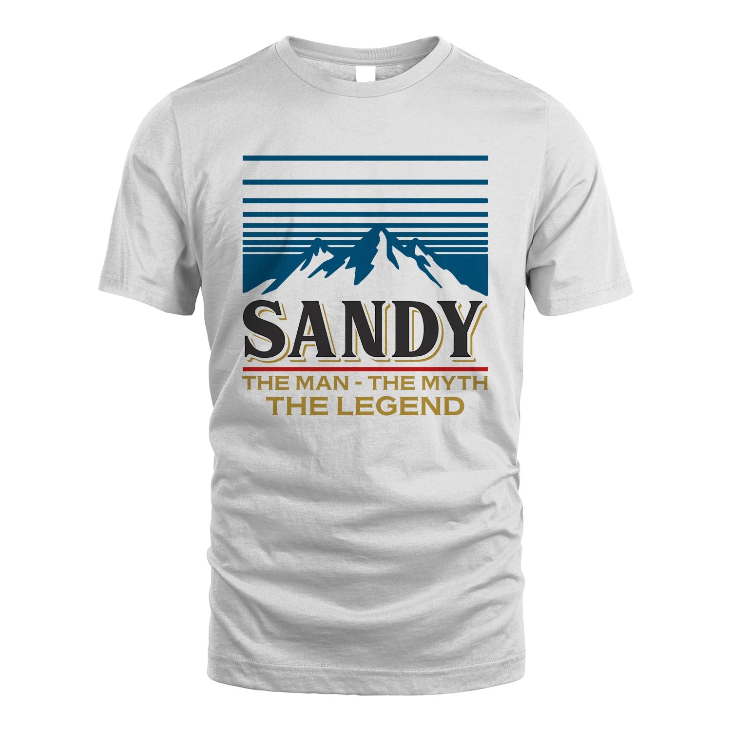 The Man The Myth The Legend Vintage Mountain Shirt SANDY M1-19