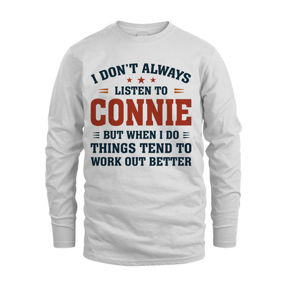 I Don't Always Listen To... CONNIE M1-2