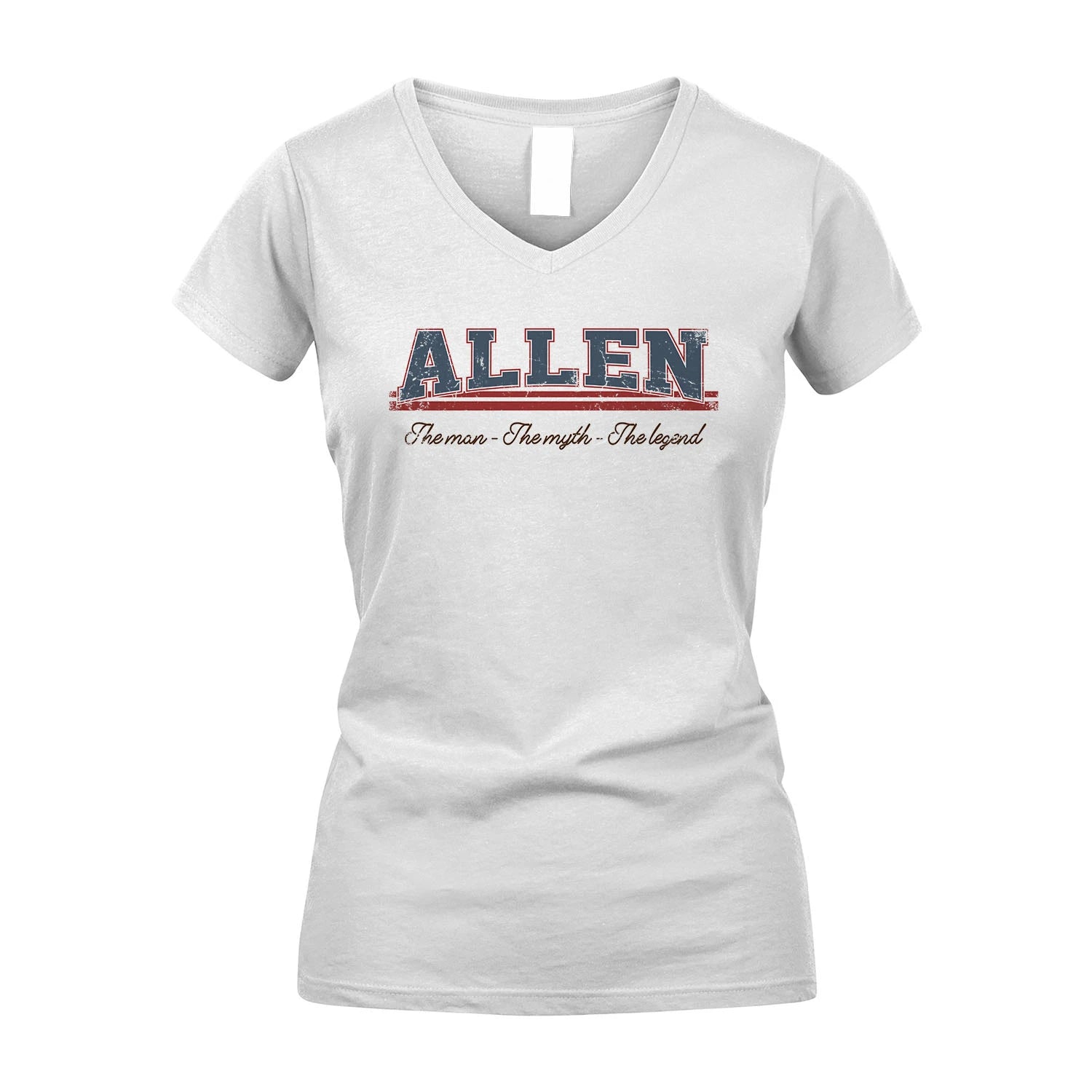 The Man The Myth The Legend Vintage Shirt ALLEN M1-6