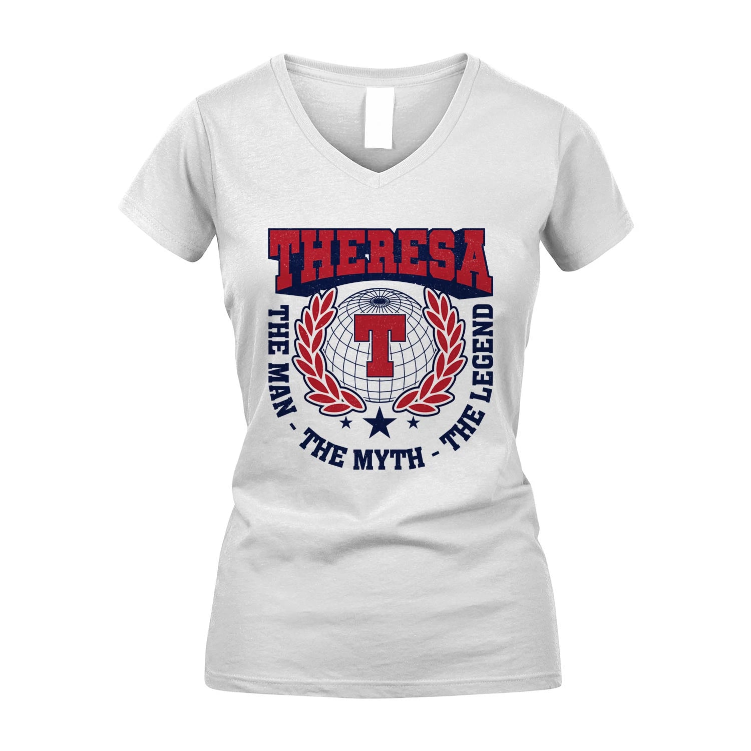 The Man The Myth The Legend Logo Shirt THERESA M1-30