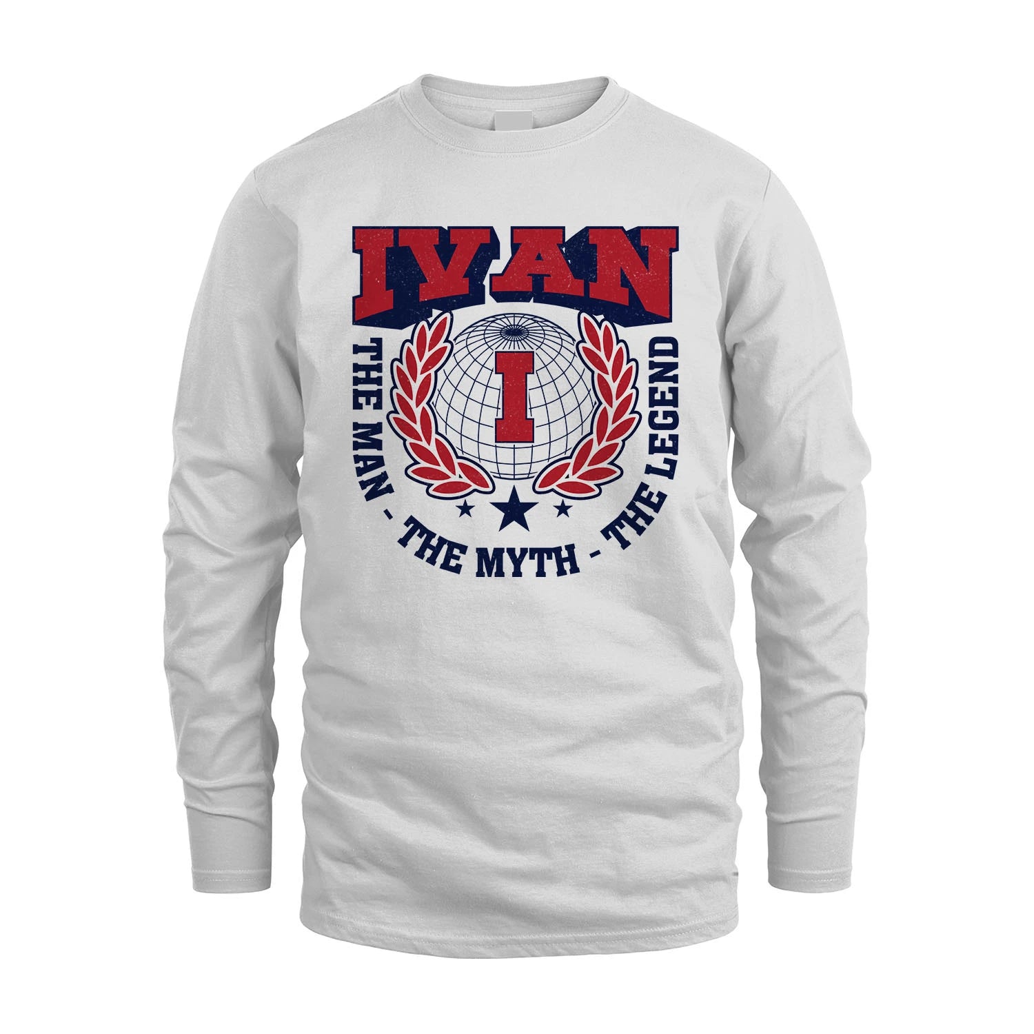 The Man The Myth The Legend Logo Shirt IVAN M1-30