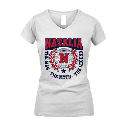 The Man The Myth The Legend Logo Shirt NATALIA M1-30