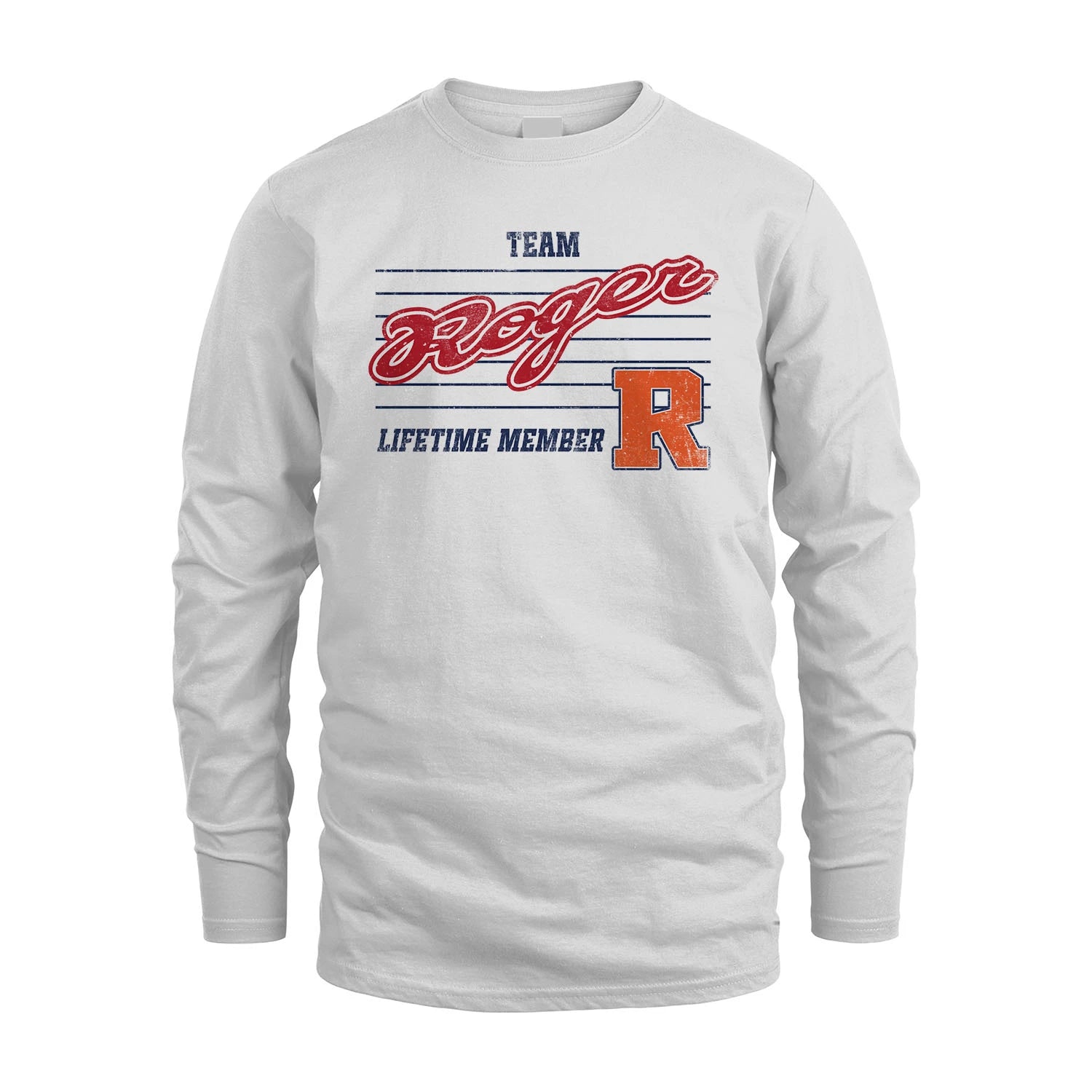 Team Your Name Lifetime Member Vintage Shirt ROGER M1-24