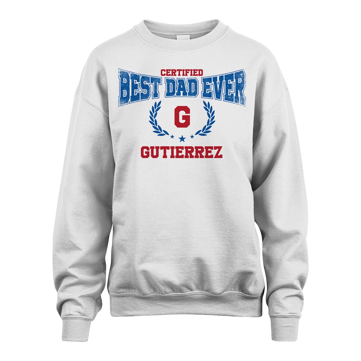 Certified Best Dad Ever Shirt GUTIERREZ M1-11