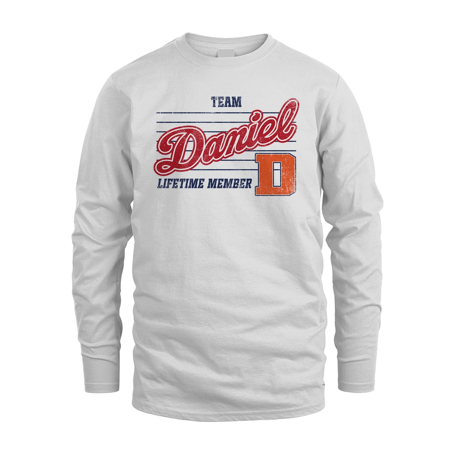 Team Your Name Lifetime Member Vintage Shirt DANIEL M1-24