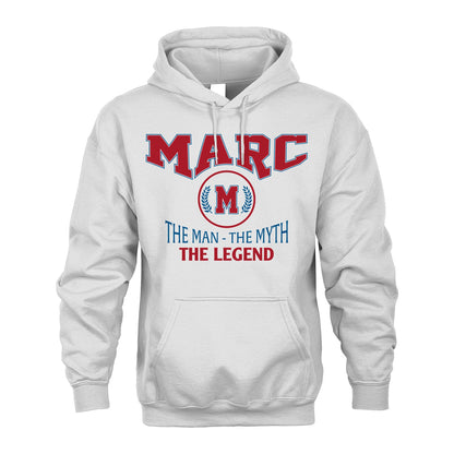 The Man The Myth The Legend Jet Style Shirt MARC M1-9