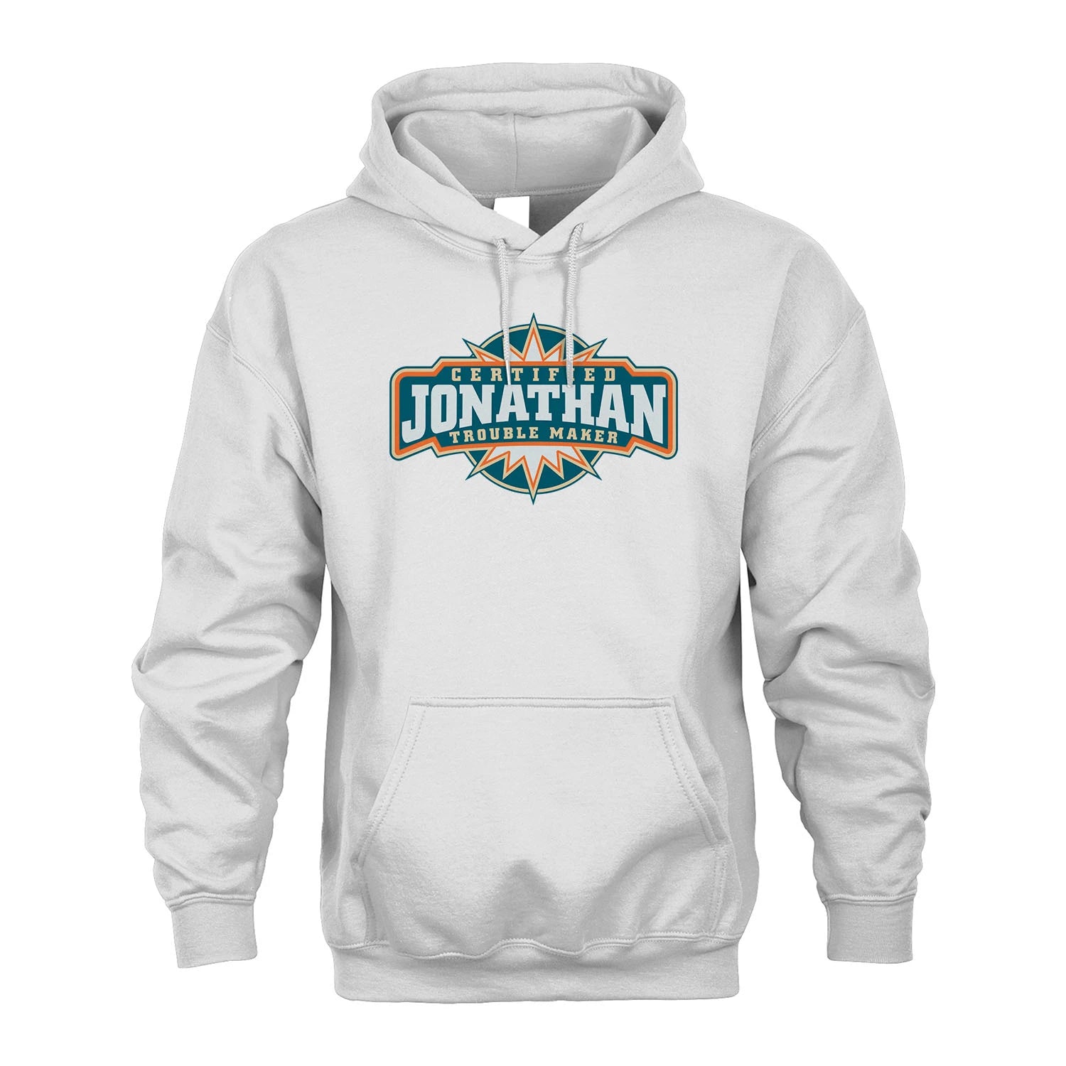 Certified Your Name Trouble Maker Shirt JONATHAN M1-36