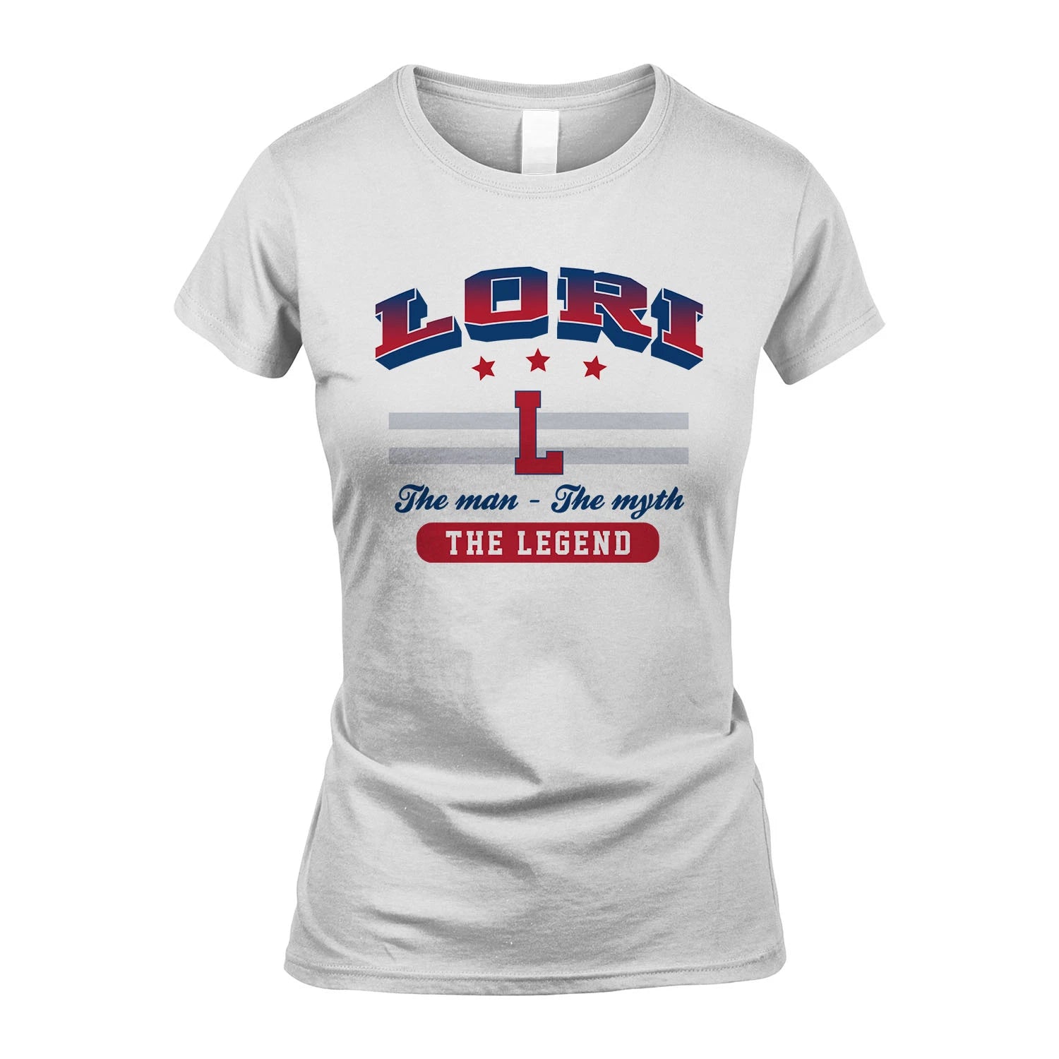 The Man The Myth The Legend With Your Name Shirt LORI M1-35