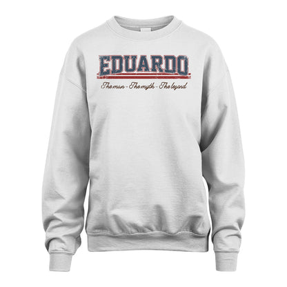 The Man The Myth The Legend Vintage Shirt EDUARDO M1-6