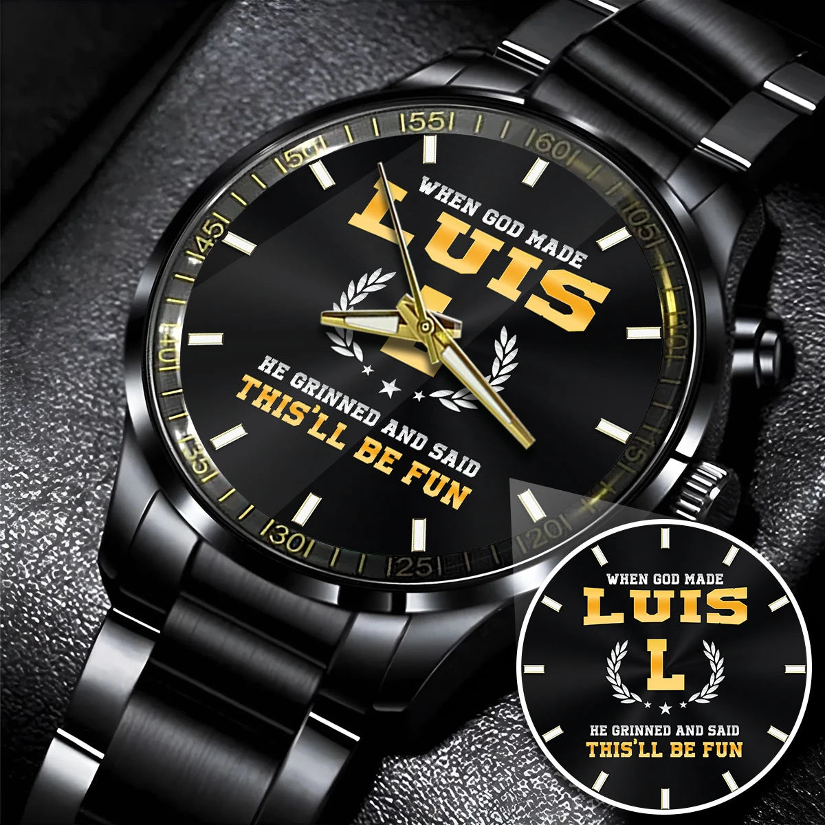 When God Made He Grinned And Said This'll Be Fun Watch LUIS M1-W7