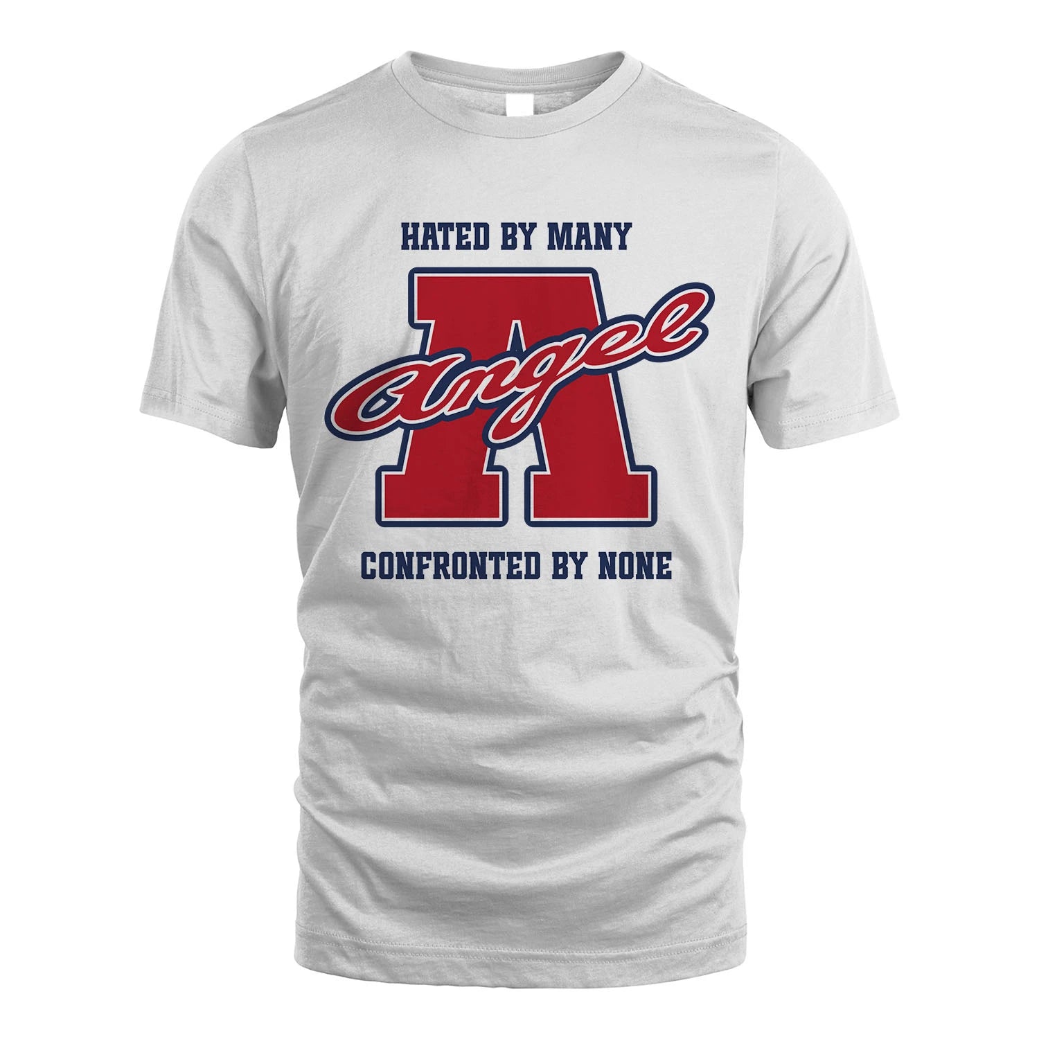 Hated By Many Confronted By None Personalized Name Shirt ANGEL M1-8