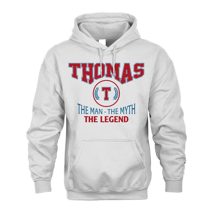 The Man The Myth The Legend Jet Style Shirt THOMAS M1-9