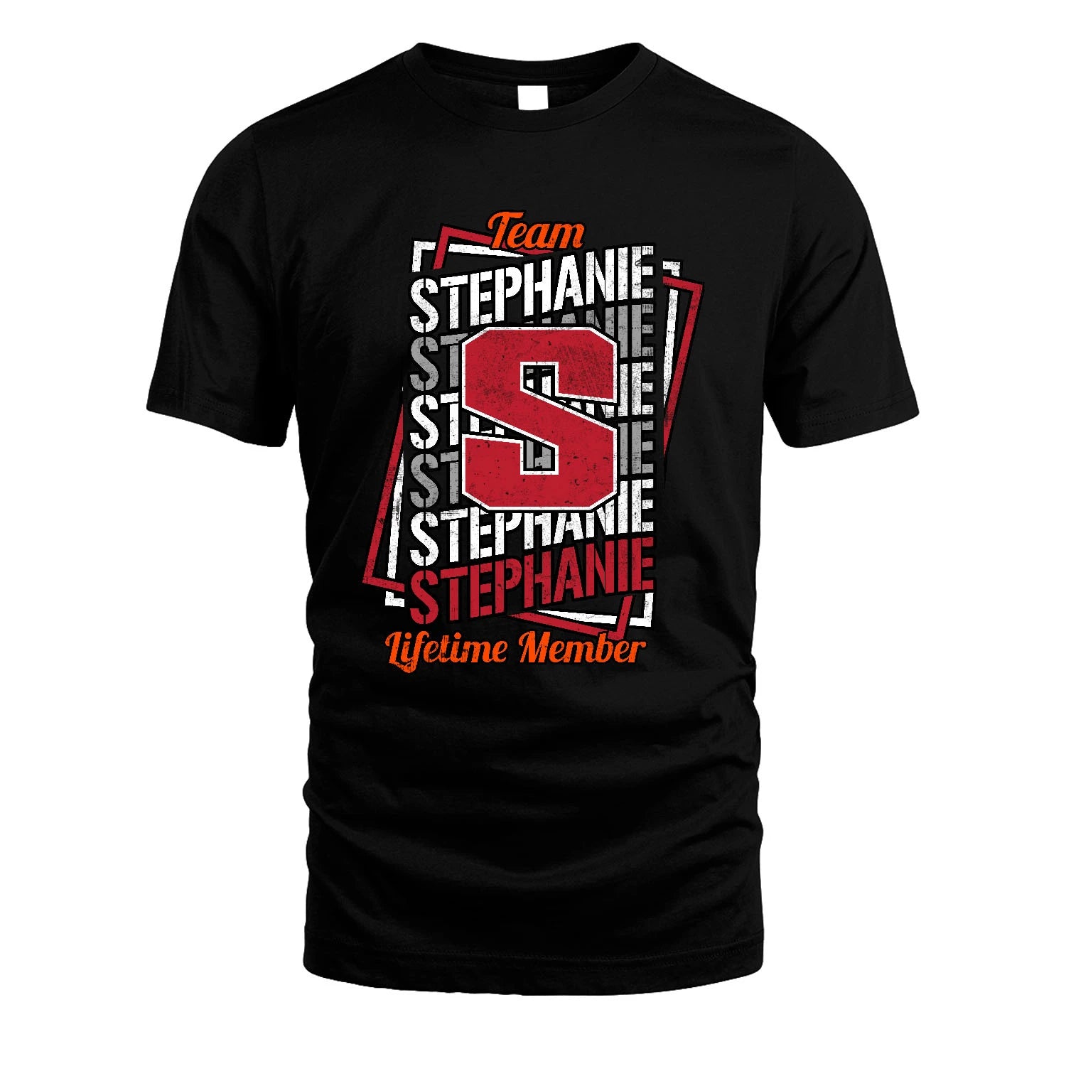 Team Your Name Lifetime Member Sporty Shirt STEPHANIE M1-25