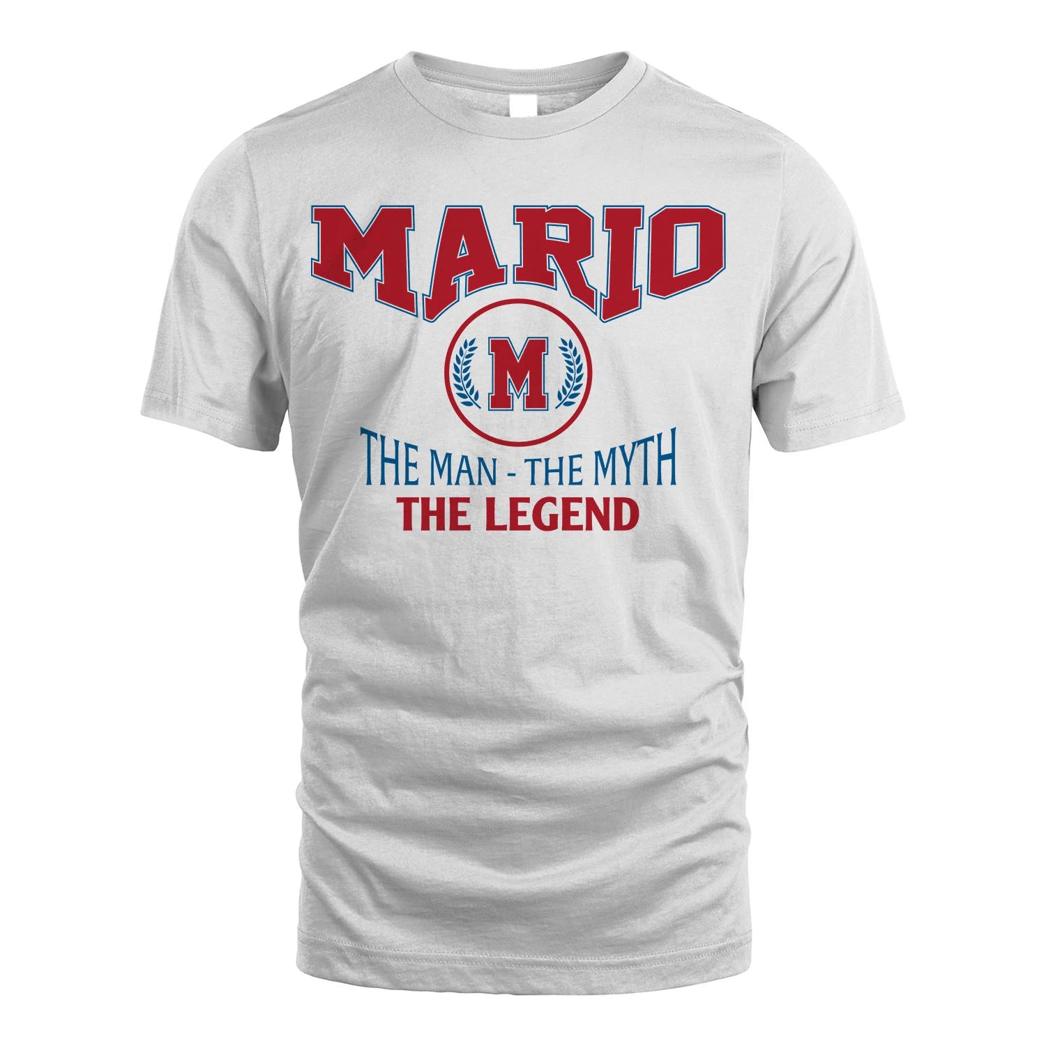 The Man The Myth The Legend Jet Style Shirt MARIO M1-9