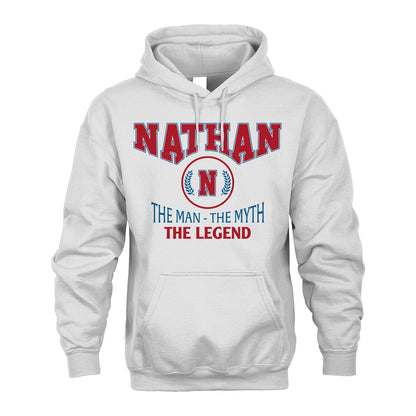 The Man The Myth The Legend Jet Style Shirt NATHAN M1-9