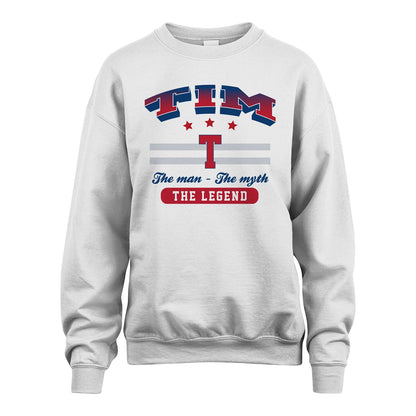 The Man The Myth The Legend With Your Name Shirt TIM M1-35