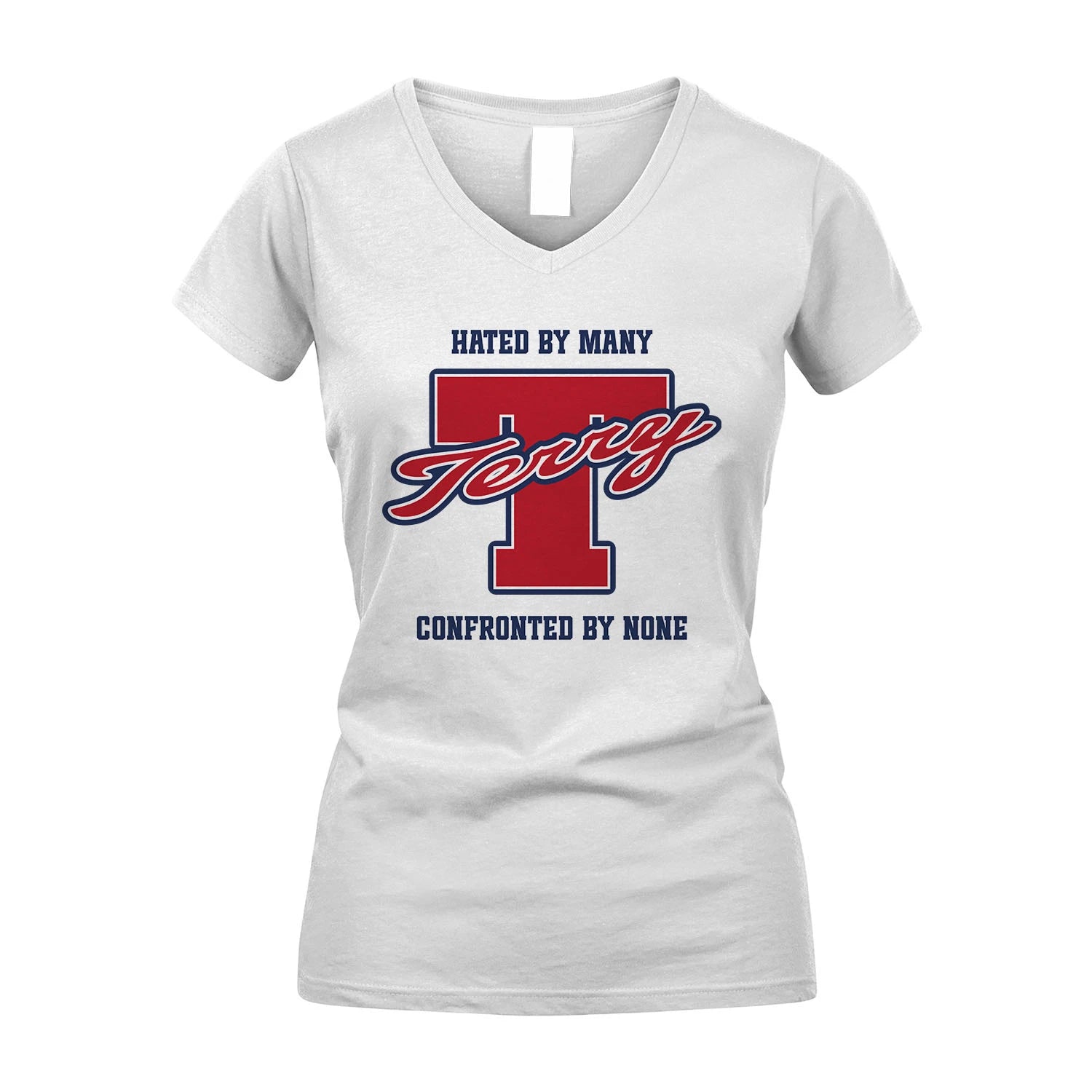 Hated By Many Confronted By None Personalized Name Shirt TERRY M1-8