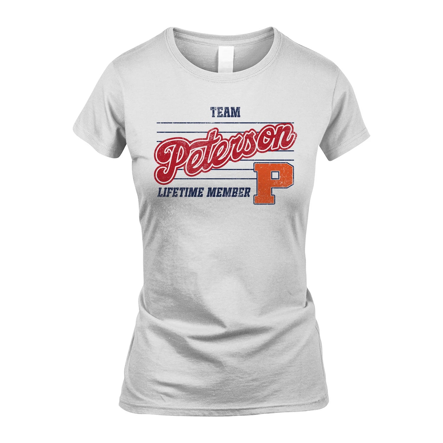 Team Your Name Lifetime Member Vintage Shirt PETERSON M1-24
