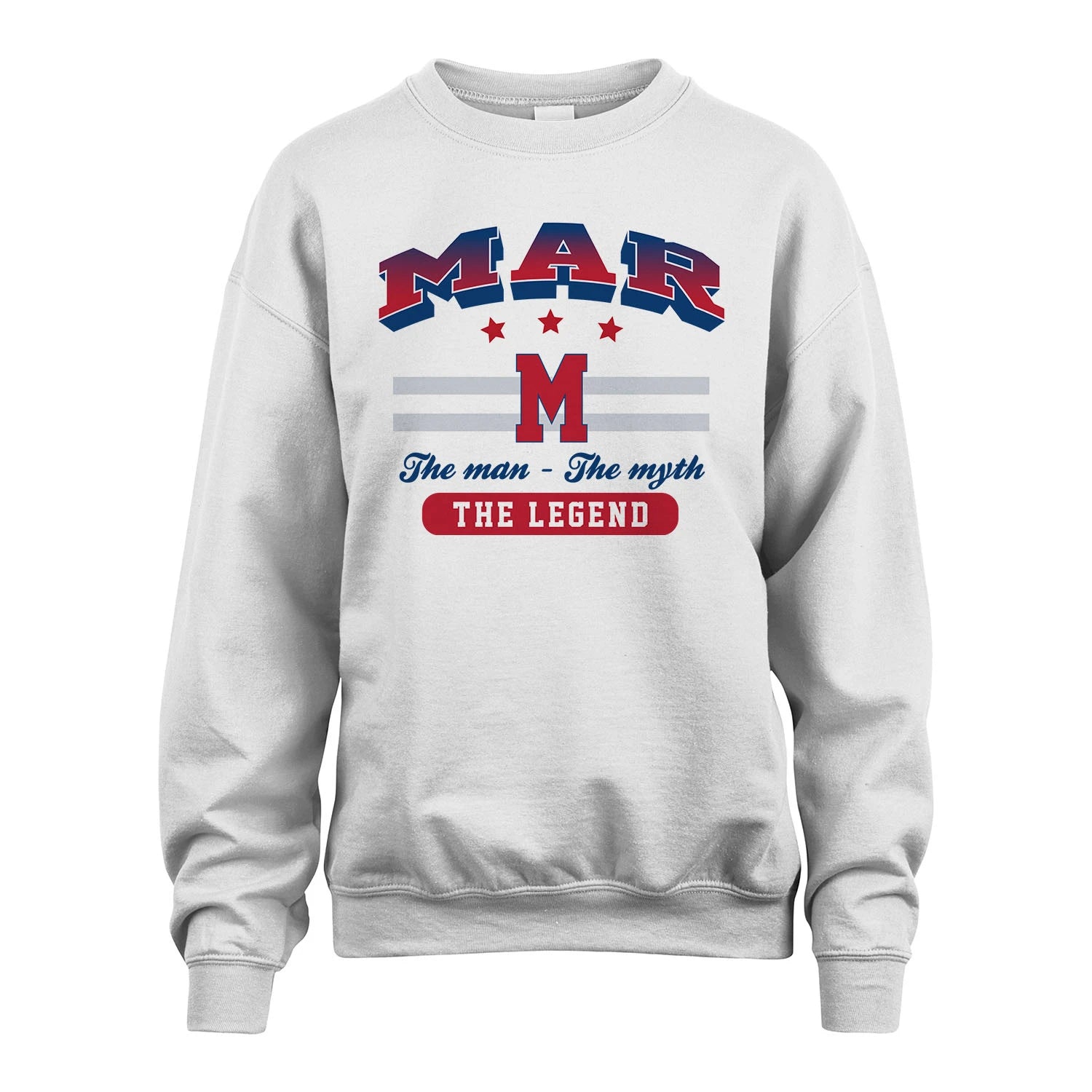 The Man The Myth The Legend With Your Name Shirt MAR M1-35
