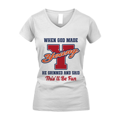 God Made Your Name Custom Shirt YOUNG M1-16