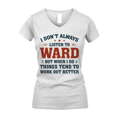 I Don't Always Listen To... WARD M1-2