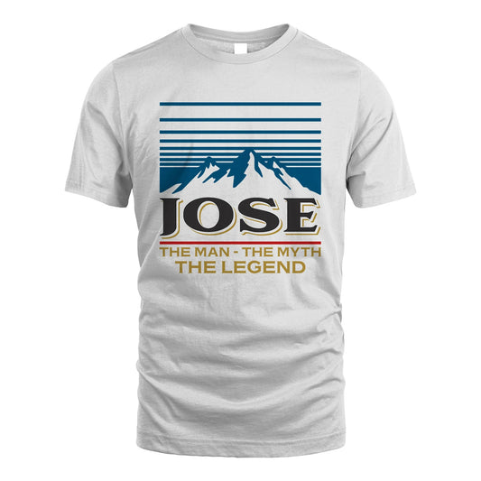 The Man The Myth The Legend Vintage Mountain Shirt JOSE M1-19