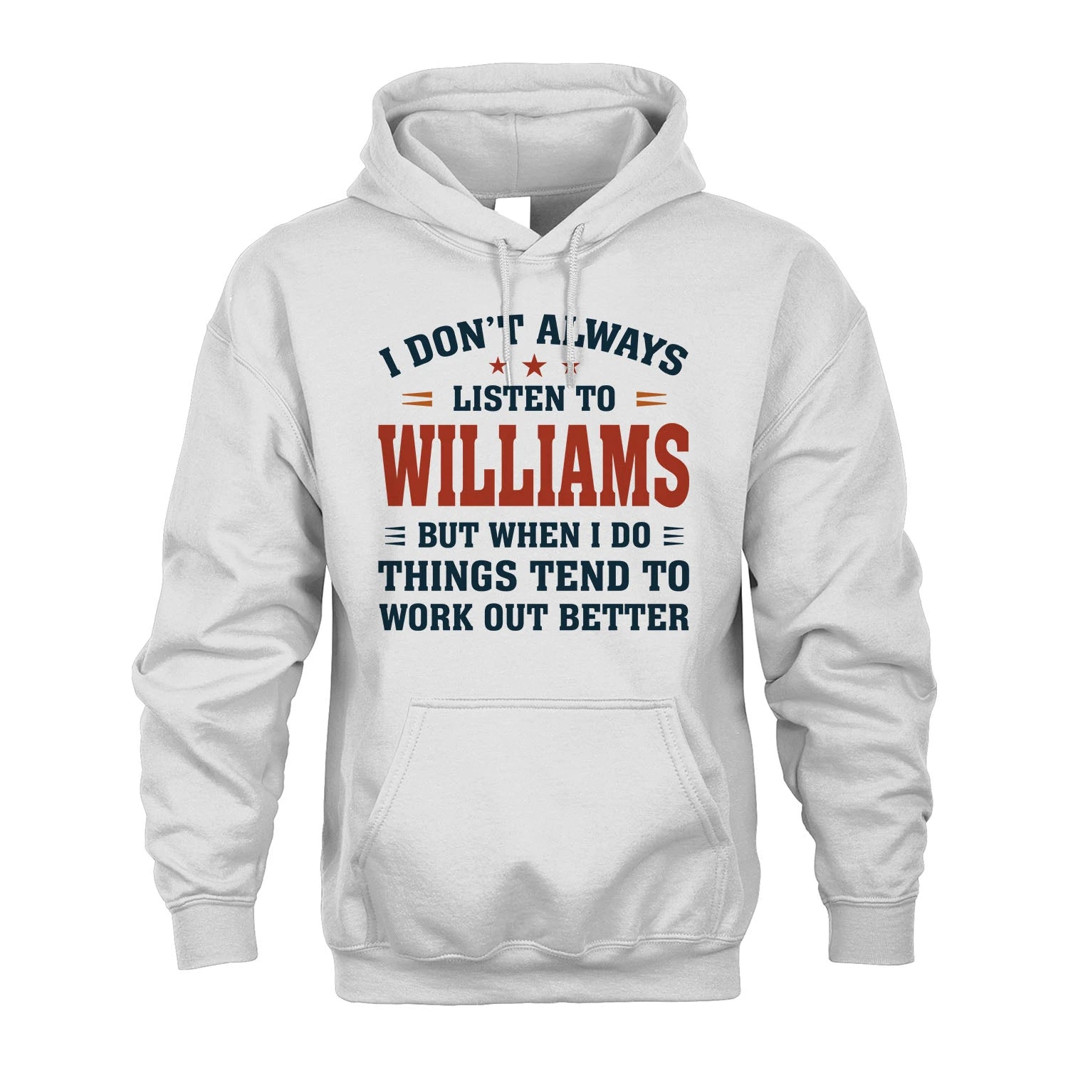 I Don't Always Listen To... WILLIAMS M1-2