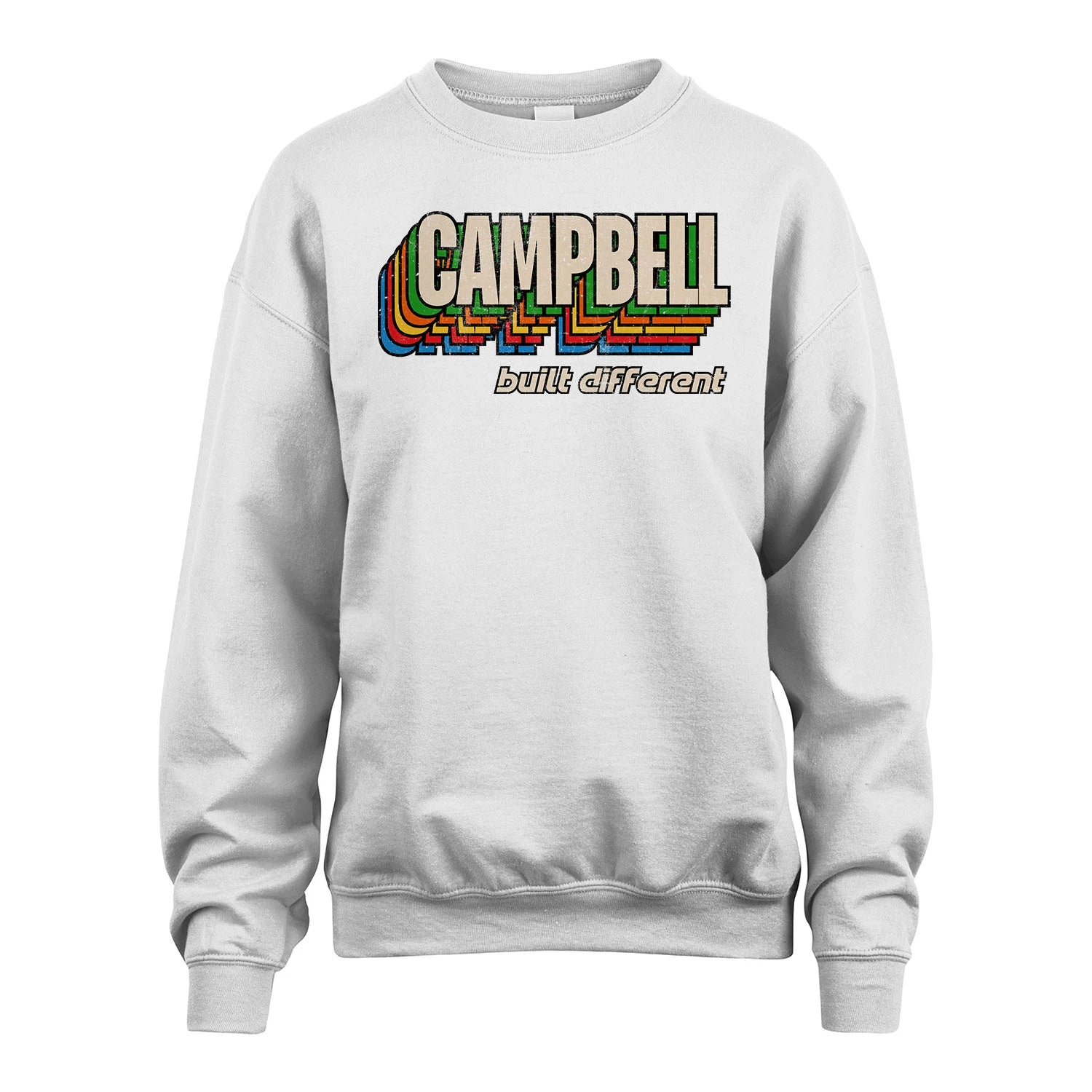 Your Name Built Different Retro Shirt CAMPBELL M1-26