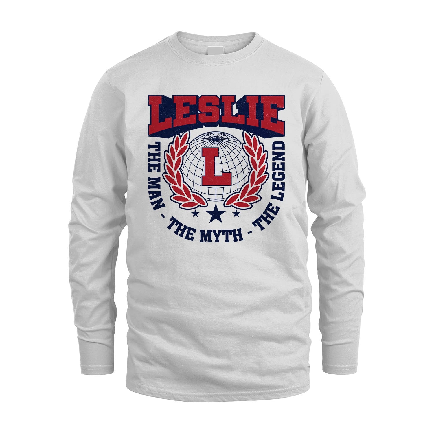 The Man The Myth The Legend Logo Shirt LESLIE M1-30