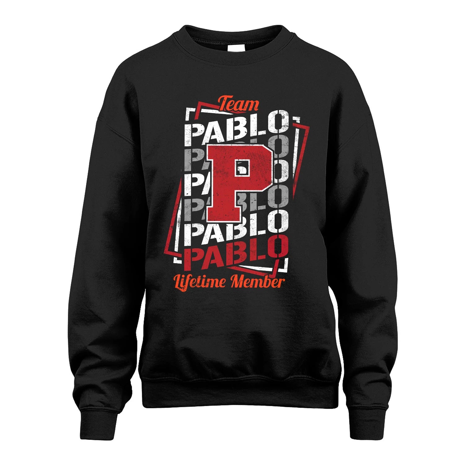 Team Your Name Lifetime Member Sporty Shirt PABLO M1-25