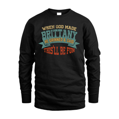 The Man The Myth The Legend Sporty Shirt BRITTANY M1-15
