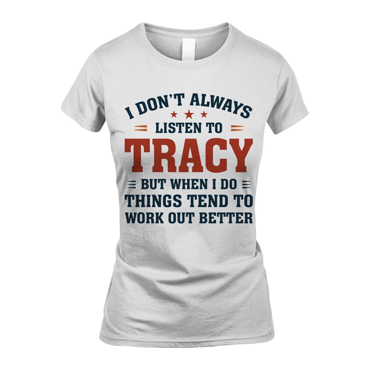 I Don't Always Listen To... TRACY M1-2