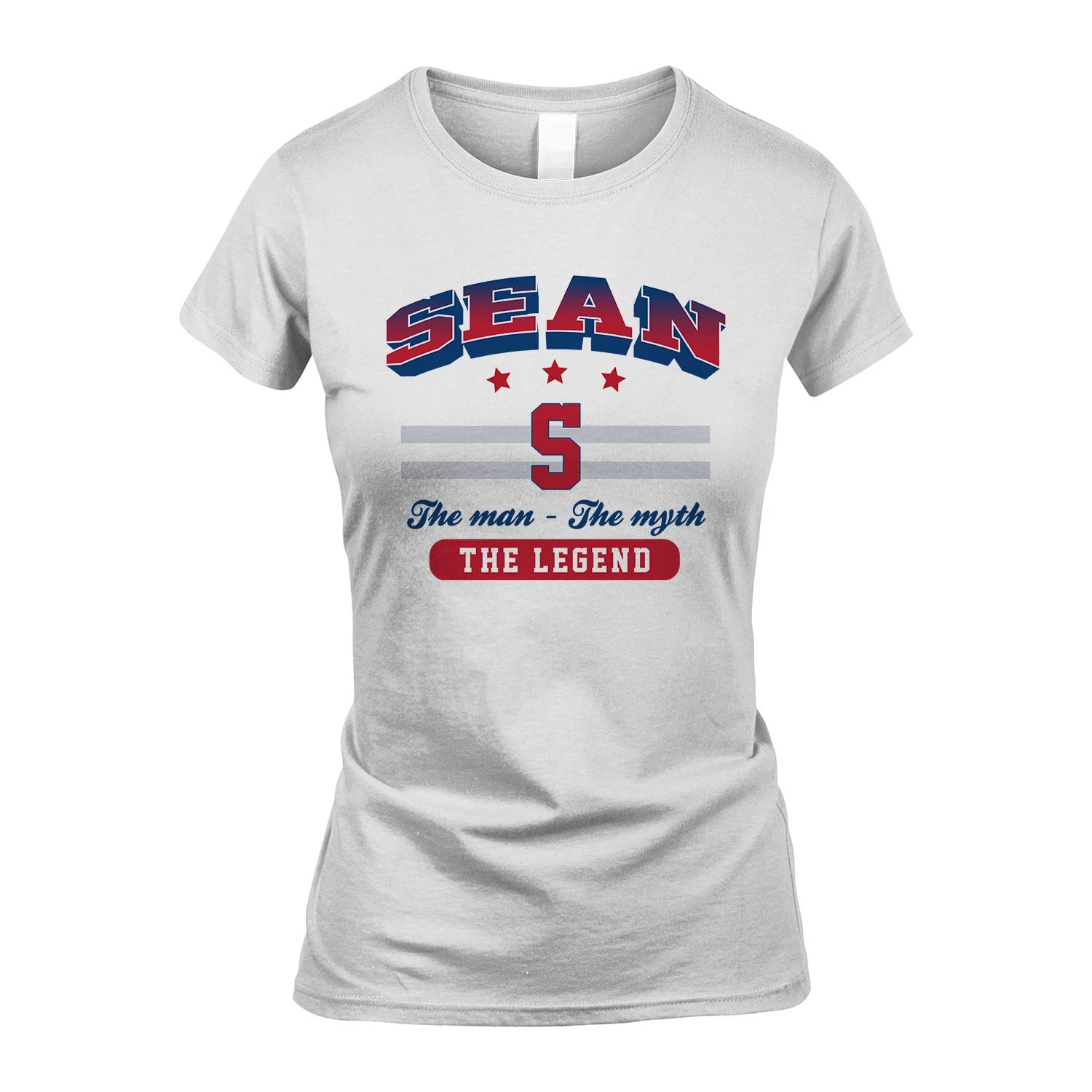 The Man The Myth The Legend With Your Name Shirt SEAN M1-35