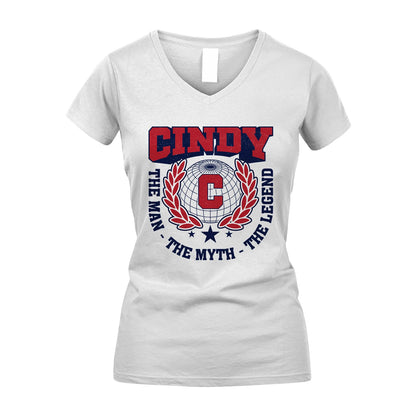 The Man The Myth The Legend Logo Shirt CINDY M1-30