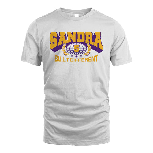 Your Name Built Different Sporty Shirt SANDRA M1-32