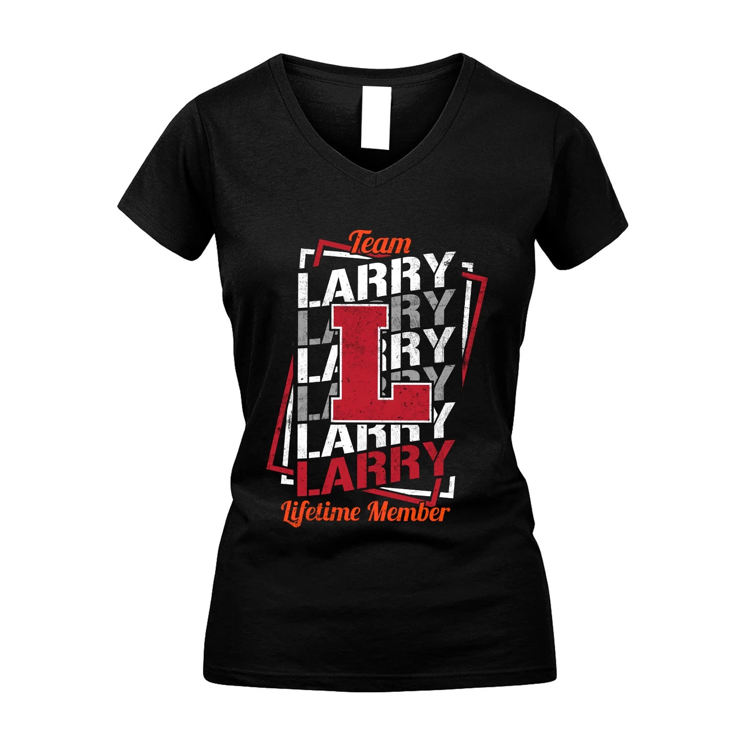 Team Your Name Lifetime Member Sporty Shirt LARRY M1-25