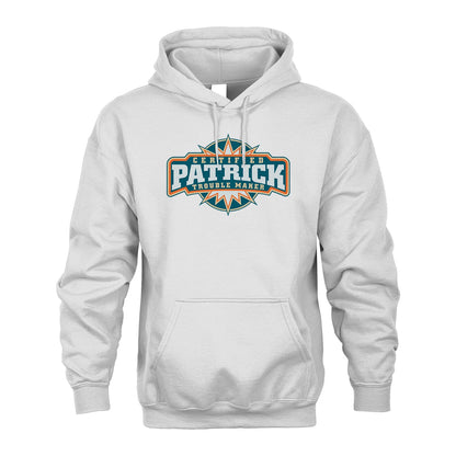Certified Your Name Trouble Maker Shirt PATRICK M1-36