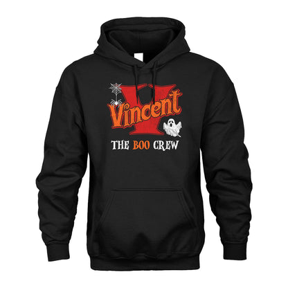 The Boo Crew Halloween Custom Name Shirt VINCENT M1-22