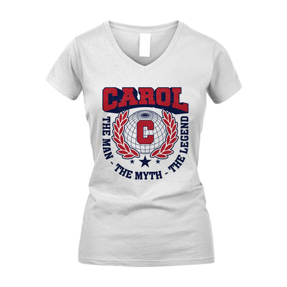 The Man The Myth The Legend Logo Shirt CAROL M1-30
