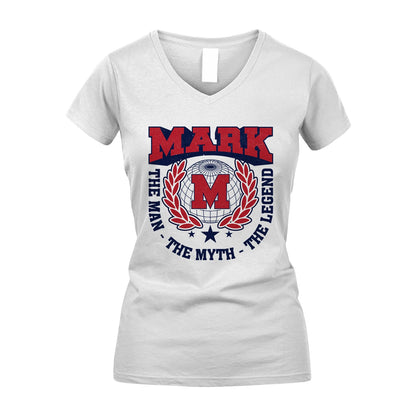 The Man The Myth The Legend Logo Shirt MARK M1-30