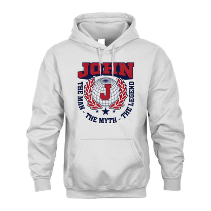 The Man The Myth The Legend Logo Shirt JOHN M1-30