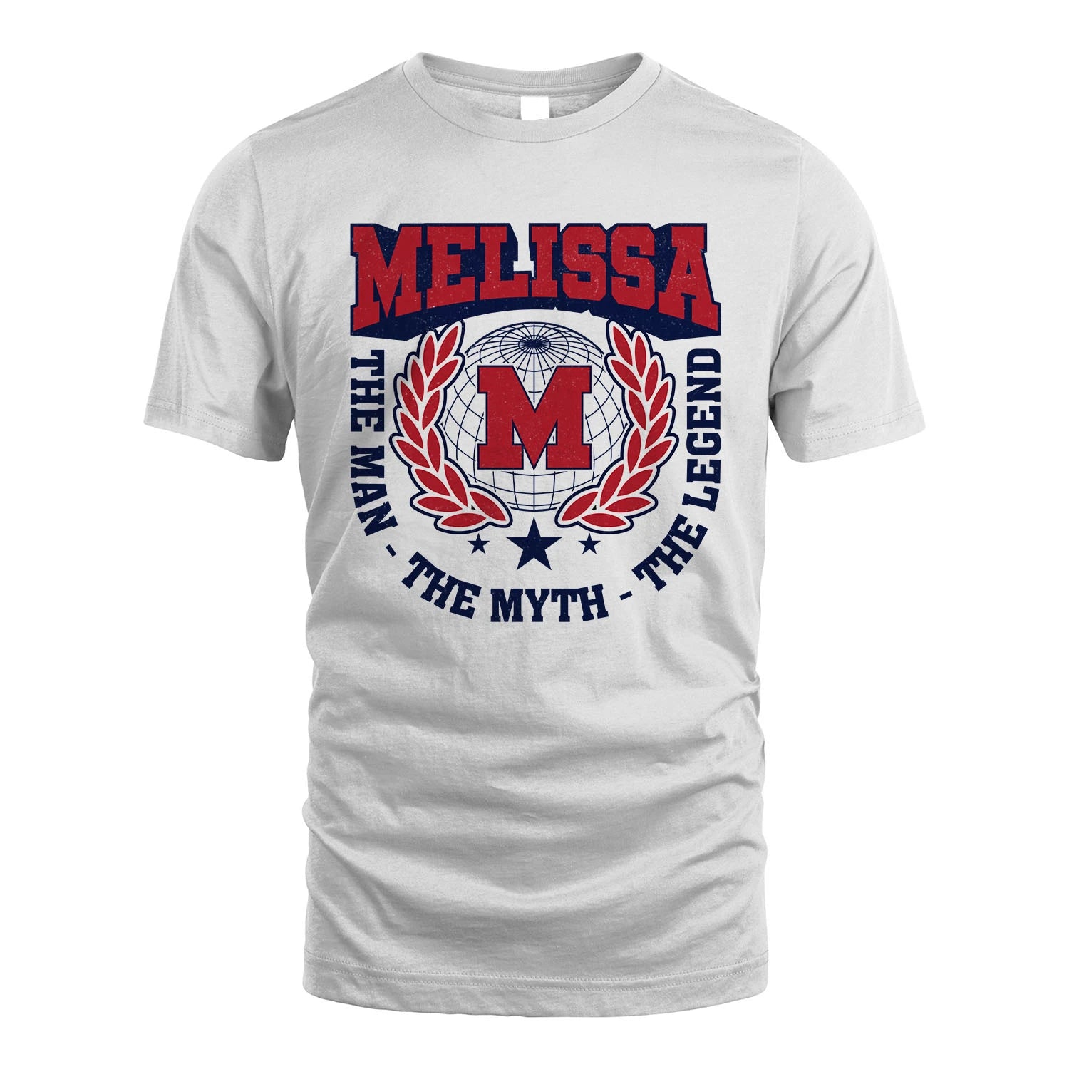 The Man The Myth The Legend Logo Shirt MELISSA M1-30