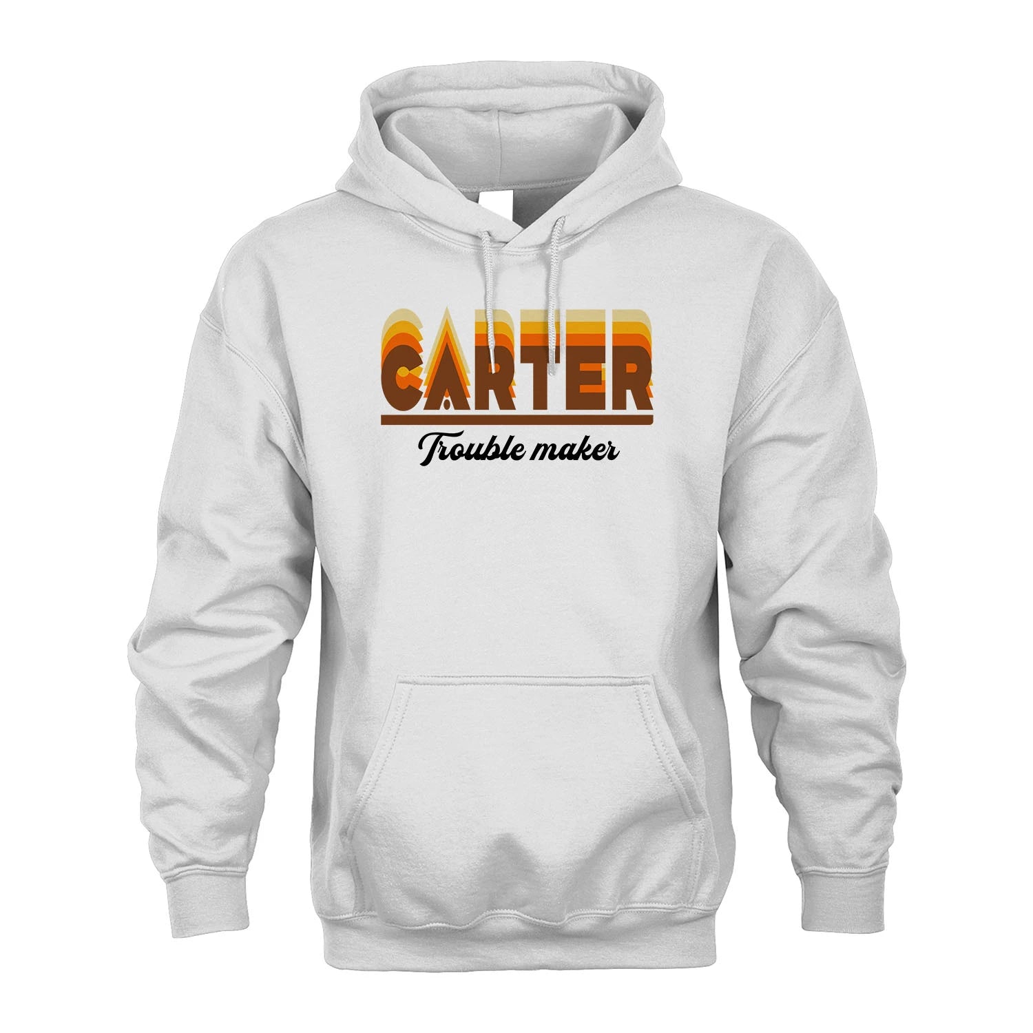 Your Name Trouble Maker Funny Shirt CARTER M1-34